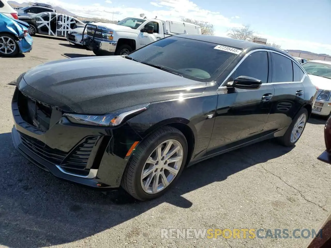 1 Photograph of a damaged car 1G6DX5RK5N0117002 CADILLAC CT5 2022