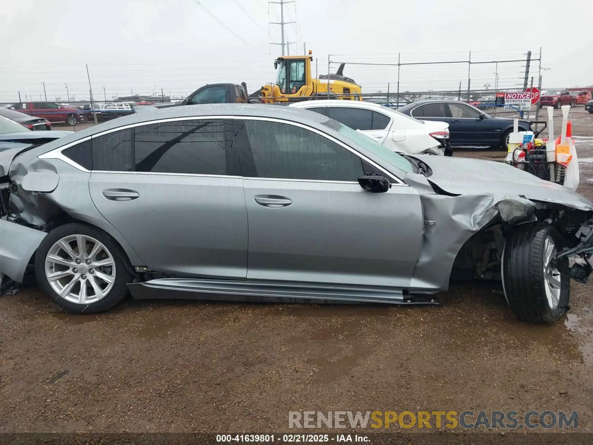 14 Photograph of a damaged car 1G6DM5RKXP0153165 CADILLAC CT5 2023