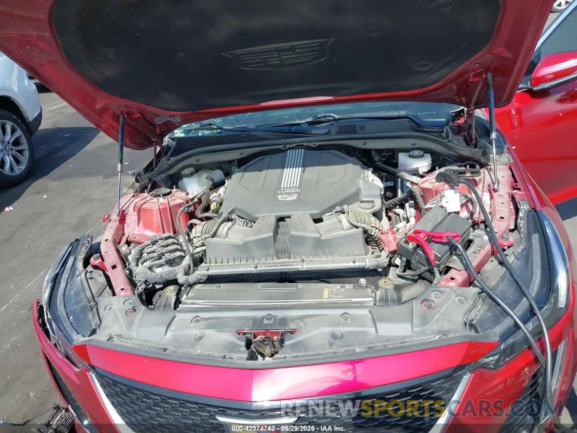 10 Photograph of a damaged car 1G6DN5RW1P0121379 CADILLAC CT5 2023