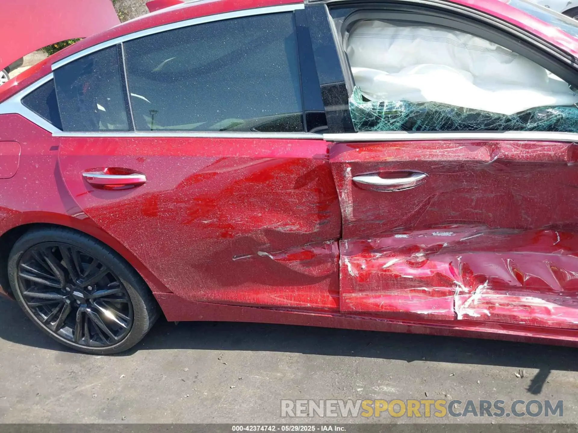 12 Photograph of a damaged car 1G6DN5RW1P0121379 CADILLAC CT5 2023