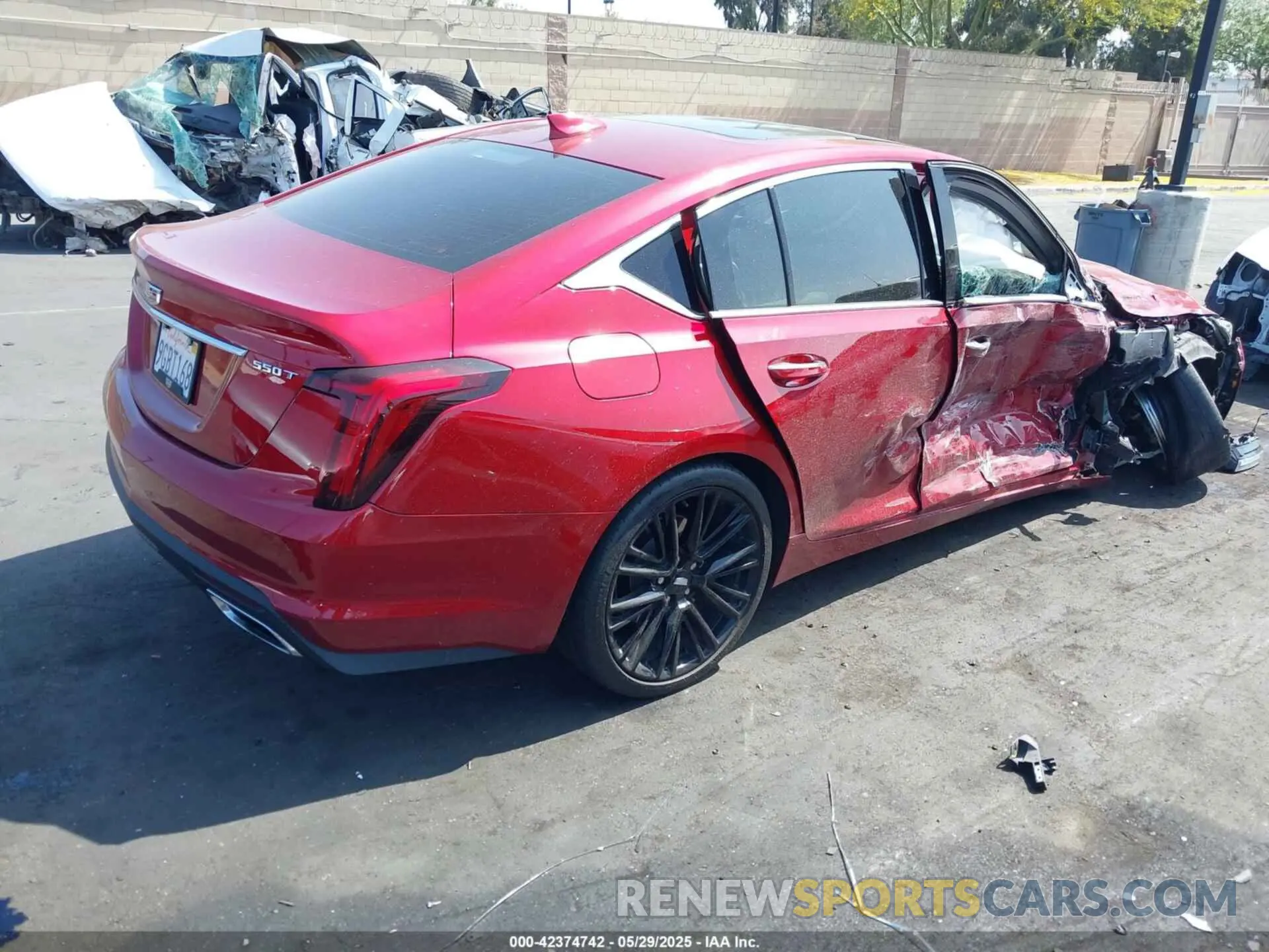 4 Photograph of a damaged car 1G6DN5RW1P0121379 CADILLAC CT5 2023