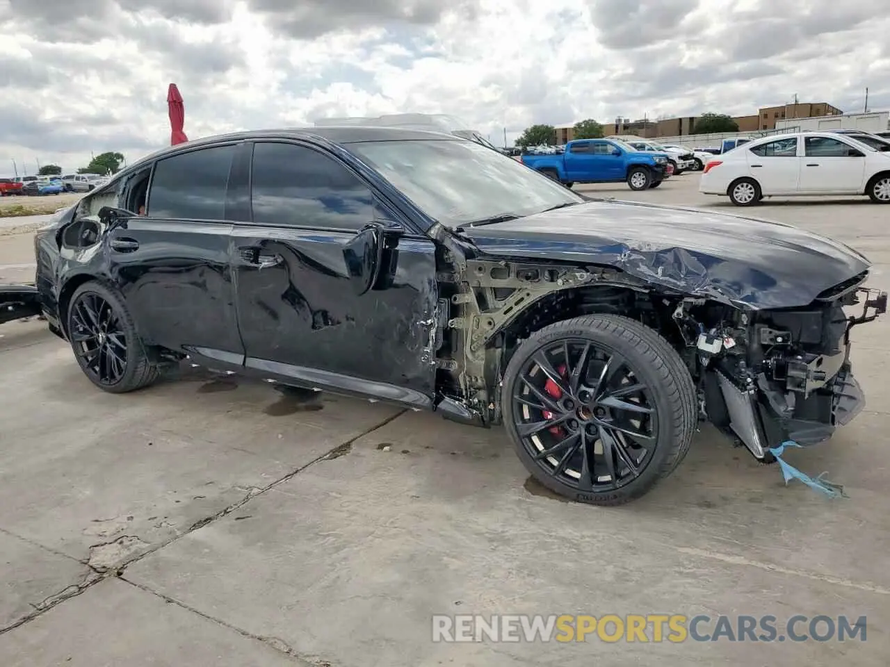 4 Photograph of a damaged car 1G6DR5RW8P0130391 CADILLAC CT5 2023