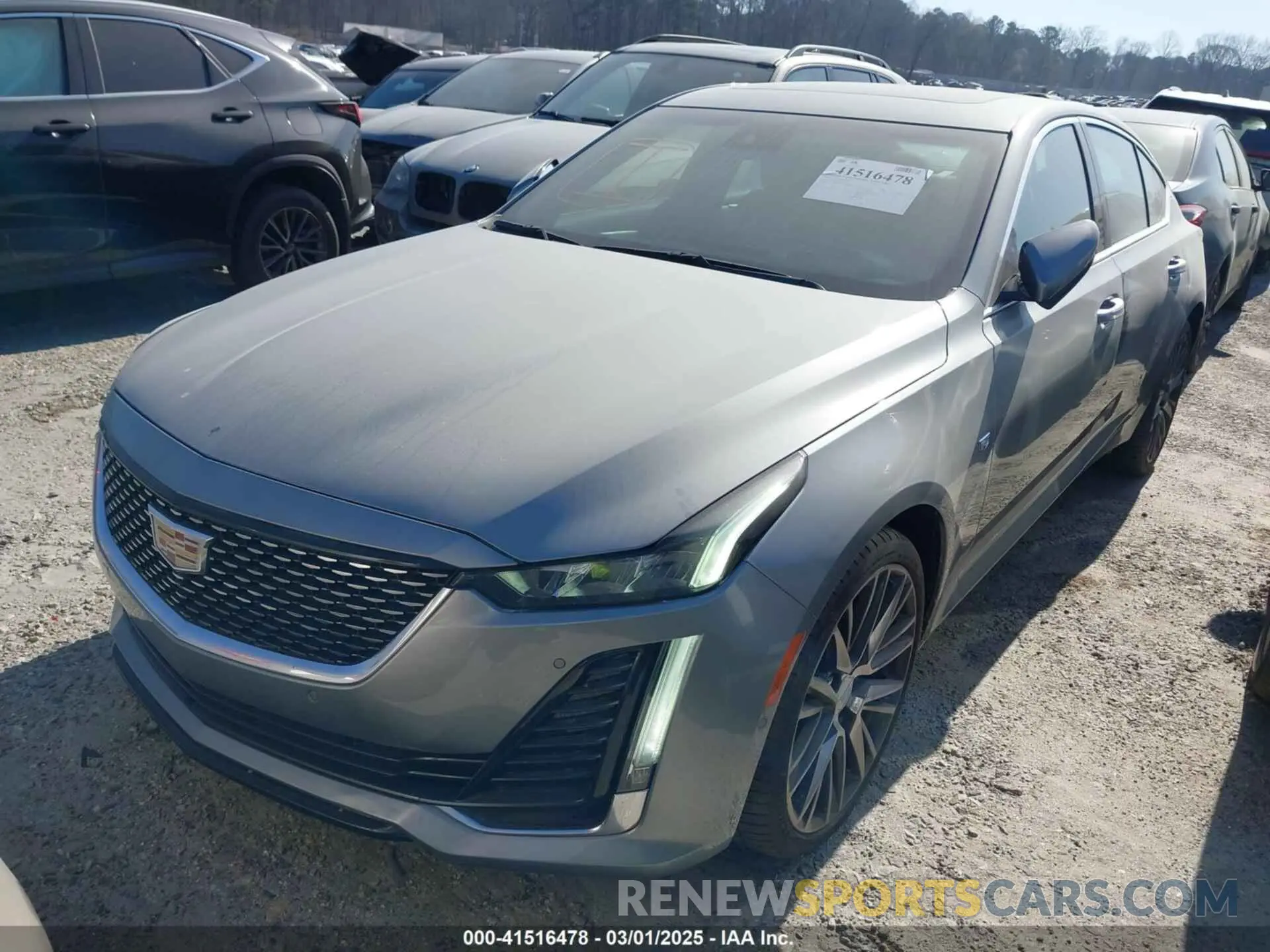 2 Photograph of a damaged car 1G6DS5RW4P0134281 CADILLAC CT5 2023