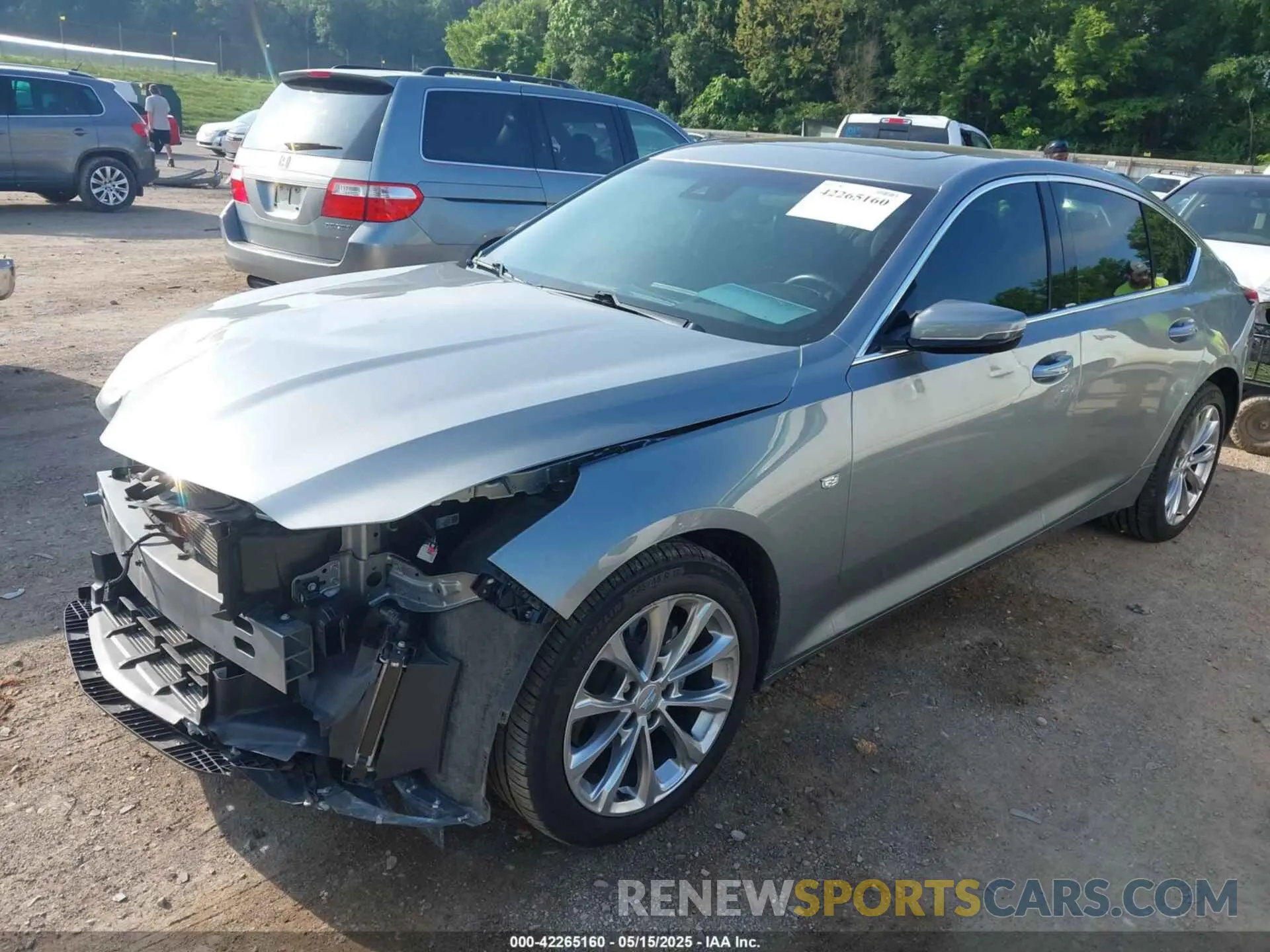 2 Фотография поврежденного автомобиля 1G6DS5RW5P0110376 CADILLAC CT5 2023