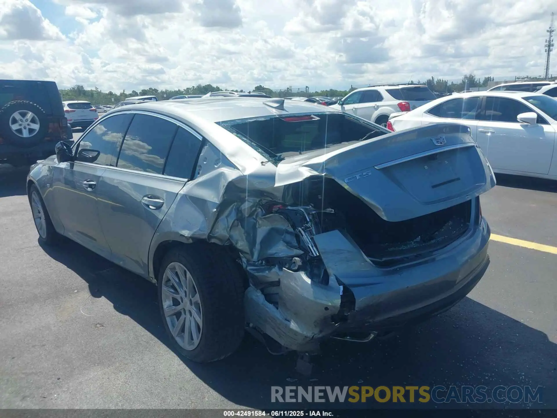 6 Photograph of a damaged car 1G6DW5RK3P0106764 CADILLAC CT5 2023