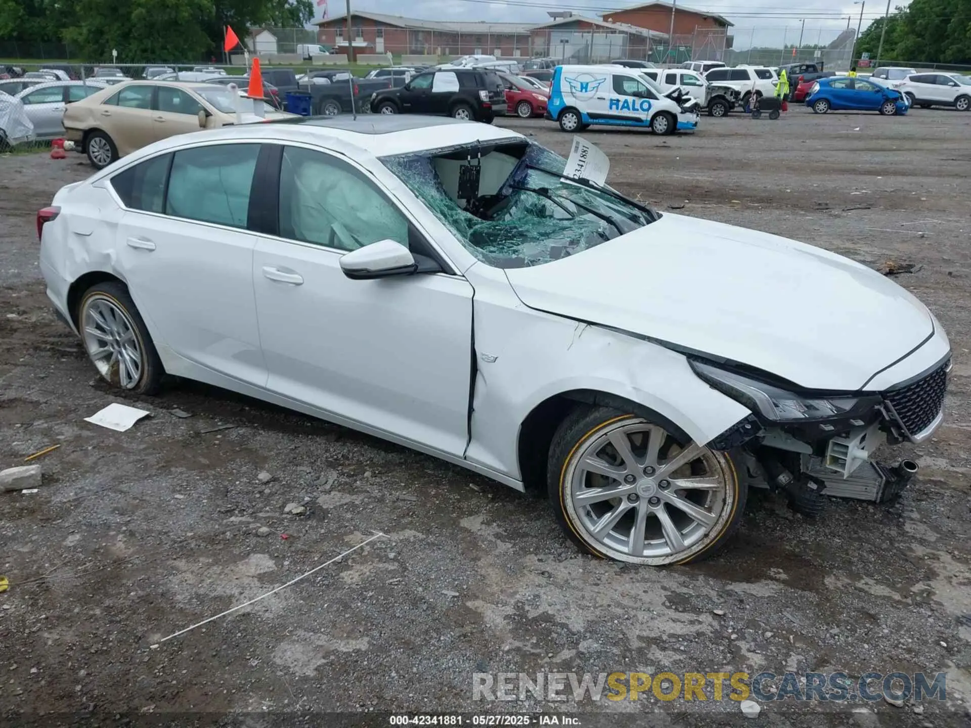 1 Photograph of a damaged car 1G6DW5RK4P0102870 CADILLAC CT5 2023