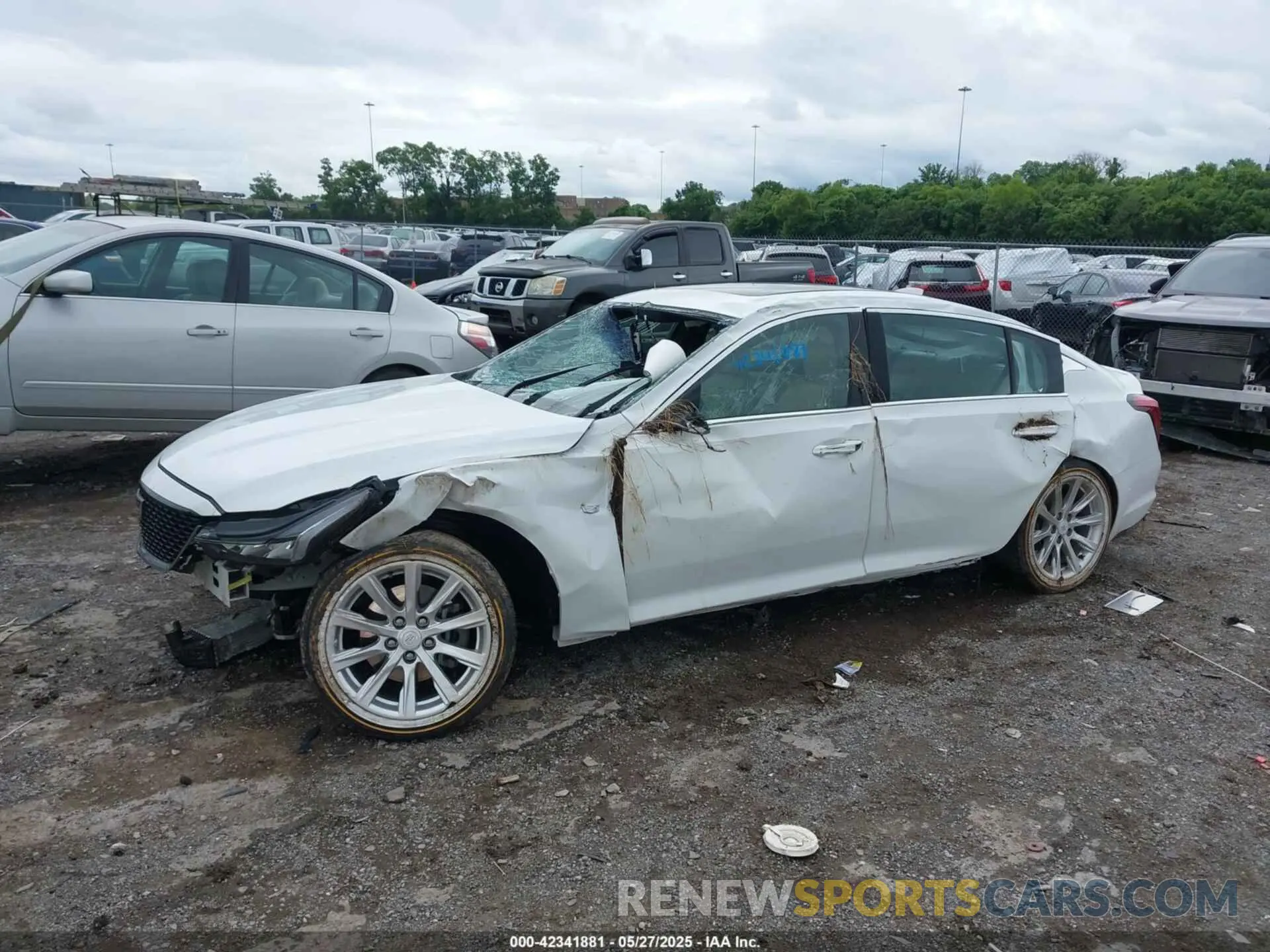 14 Photograph of a damaged car 1G6DW5RK4P0102870 CADILLAC CT5 2023