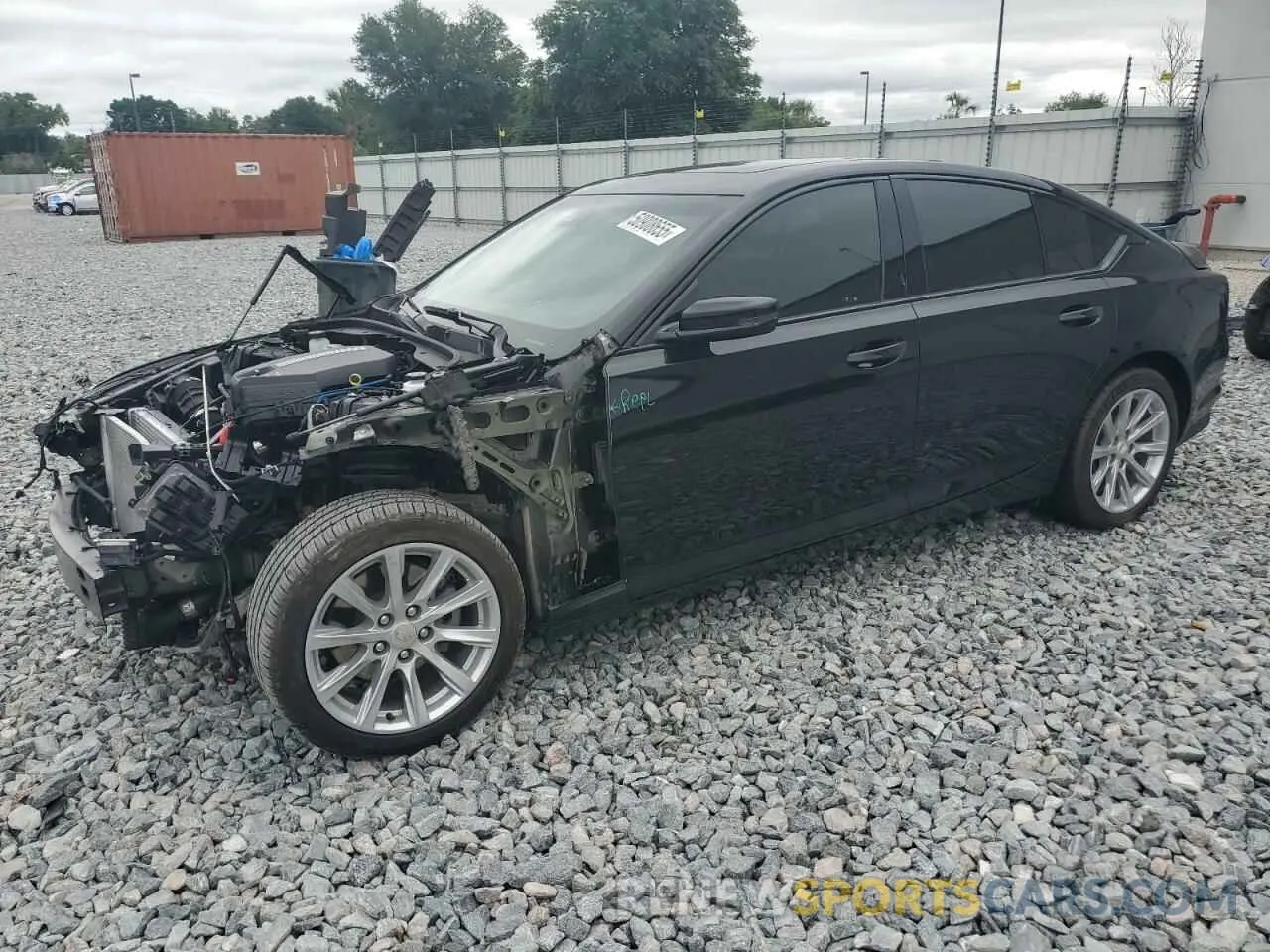 1 Photograph of a damaged car 1G6DW5RK9P0137369 CADILLAC CT5 2023
