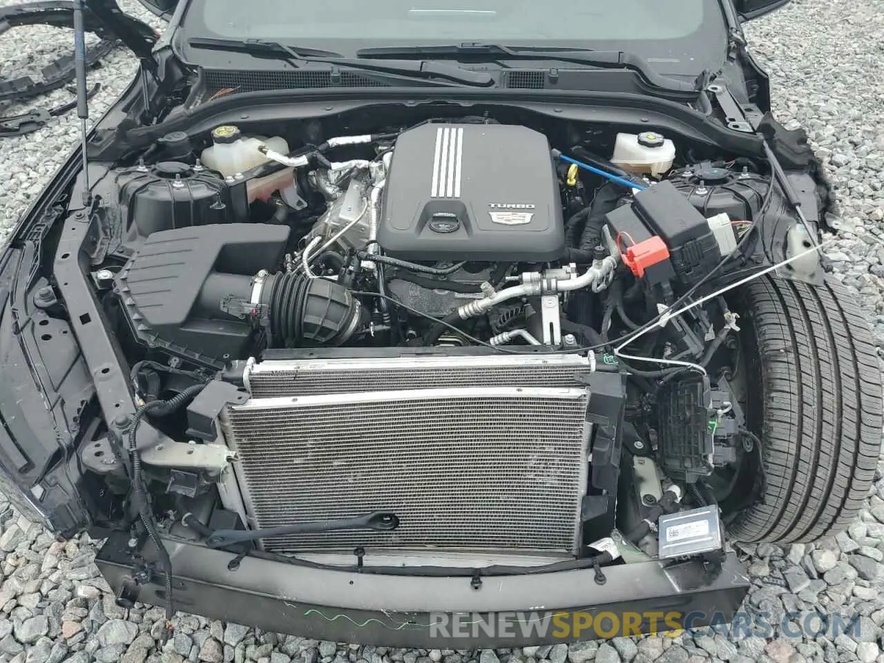 11 Photograph of a damaged car 1G6DW5RK9P0137369 CADILLAC CT5 2023