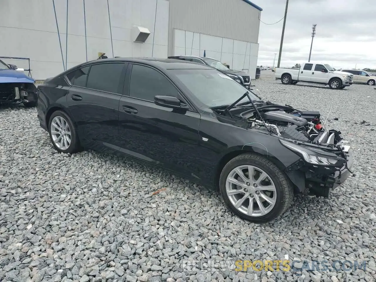 4 Photograph of a damaged car 1G6DW5RK9P0137369 CADILLAC CT5 2023