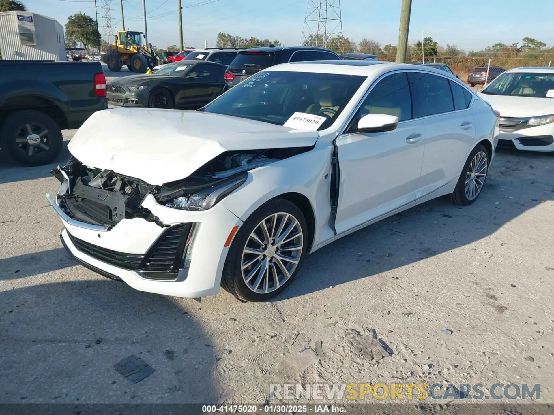 2 Photograph of a damaged car 1G6DN5RK4R0130576 CADILLAC CT5 2024
