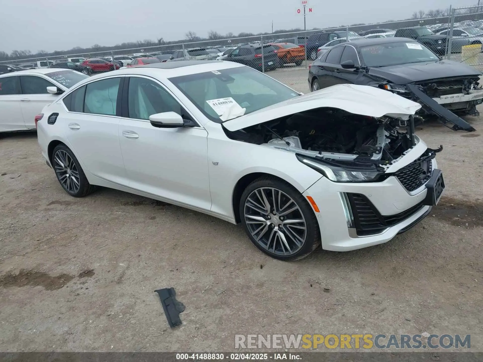 1 Photograph of a damaged car 1G6DN5RW3R0104120 CADILLAC CT5 2024