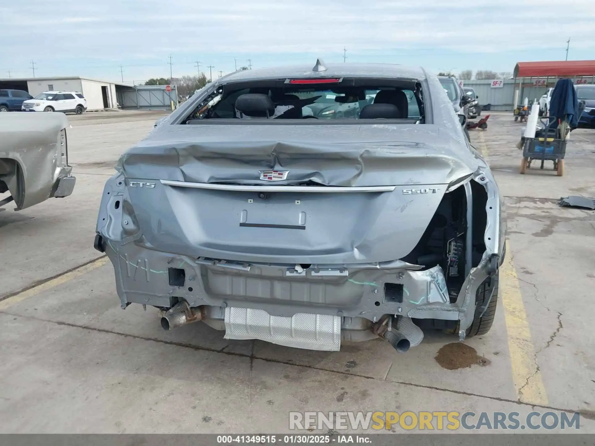17 Photograph of a damaged car 1G6DN5RW3R0104943 CADILLAC CT5 2024
