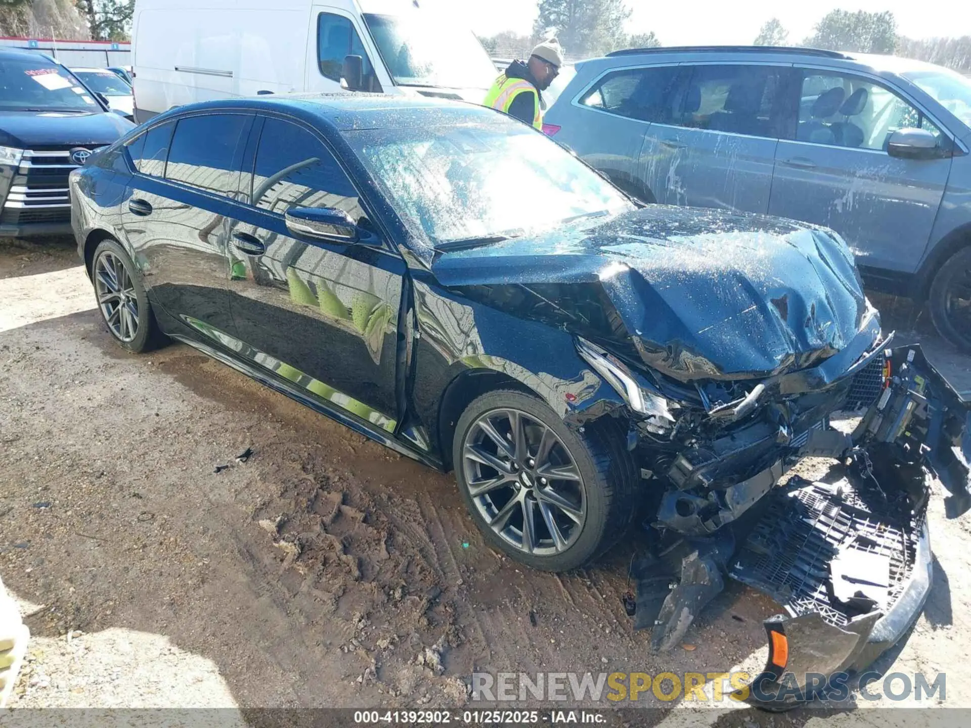 1 Photograph of a damaged car 1G6DP5RK3R0127419 CADILLAC CT5 2024