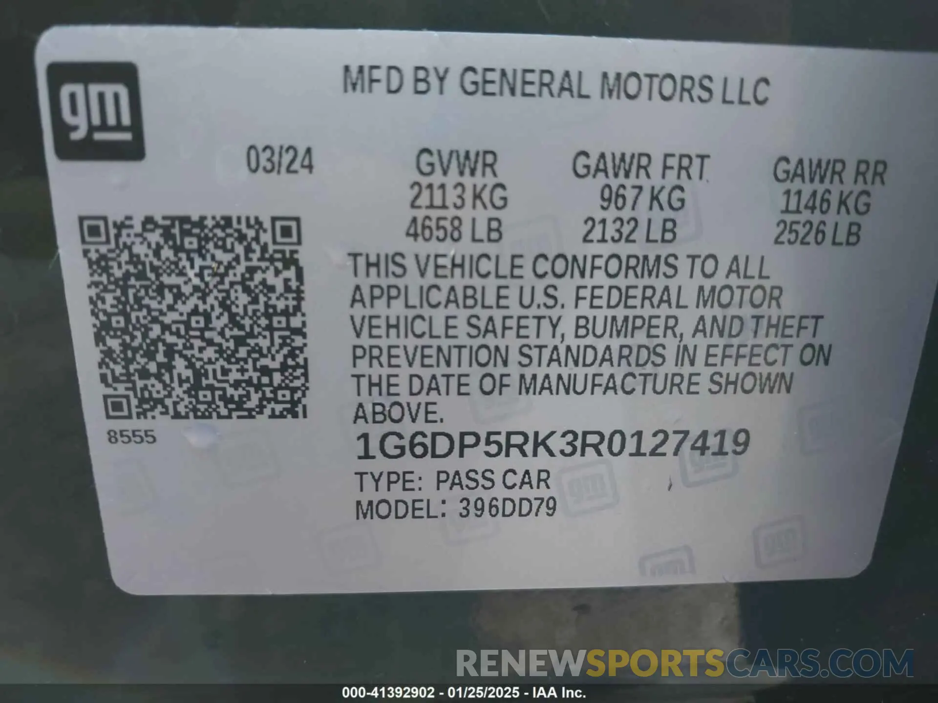 9 Photograph of a damaged car 1G6DP5RK3R0127419 CADILLAC CT5 2024