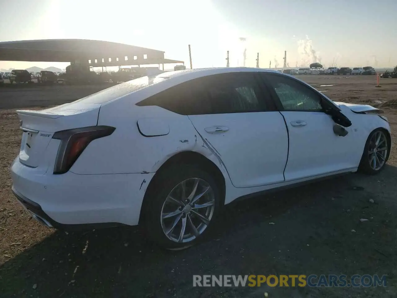 3 Photograph of a damaged car 1G6DP5RK6R0126197 CADILLAC CT5 2024