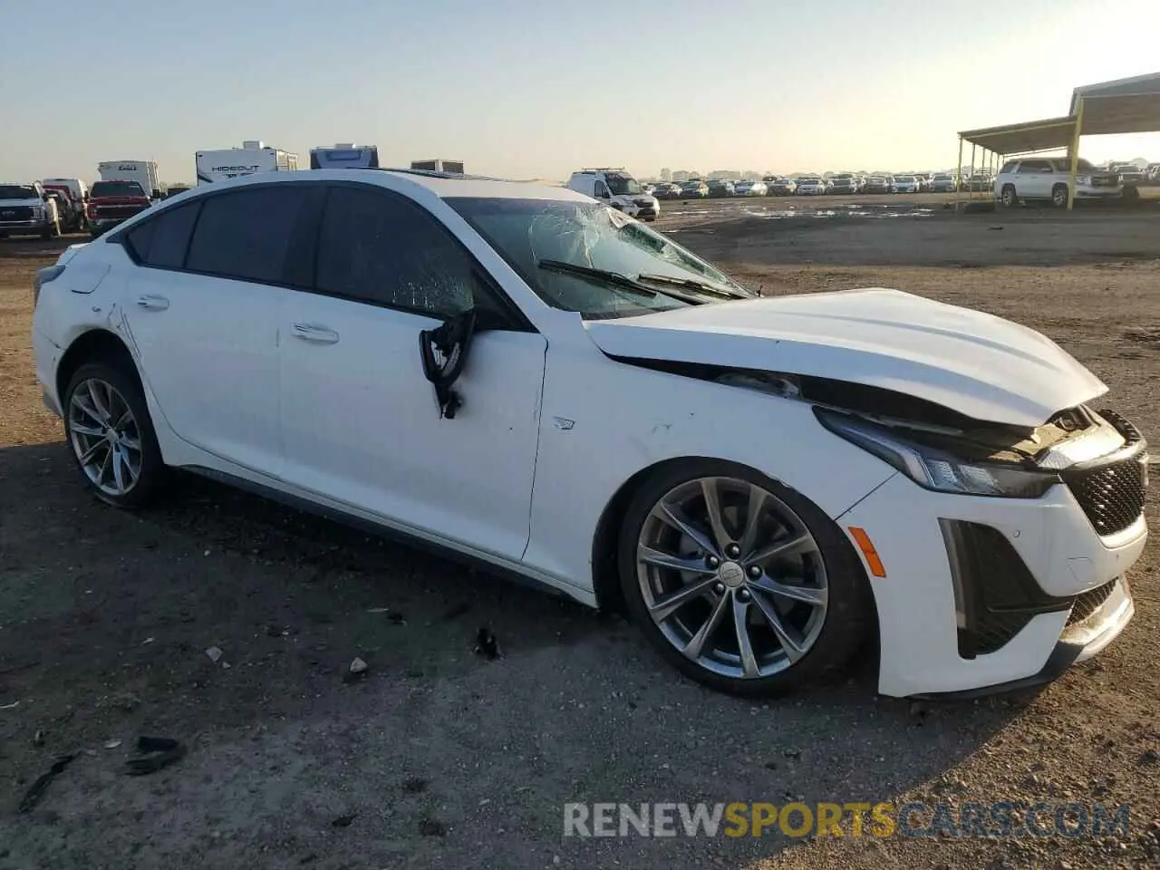 4 Photograph of a damaged car 1G6DP5RK6R0126197 CADILLAC CT5 2024