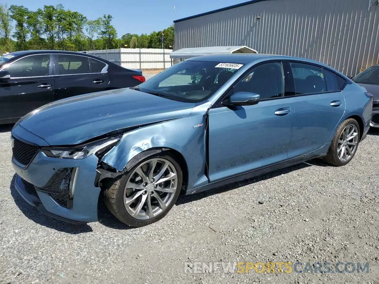 1 Фотография поврежденного автомобиля 1G6DR5RW0R0117184 CADILLAC CT5 2024