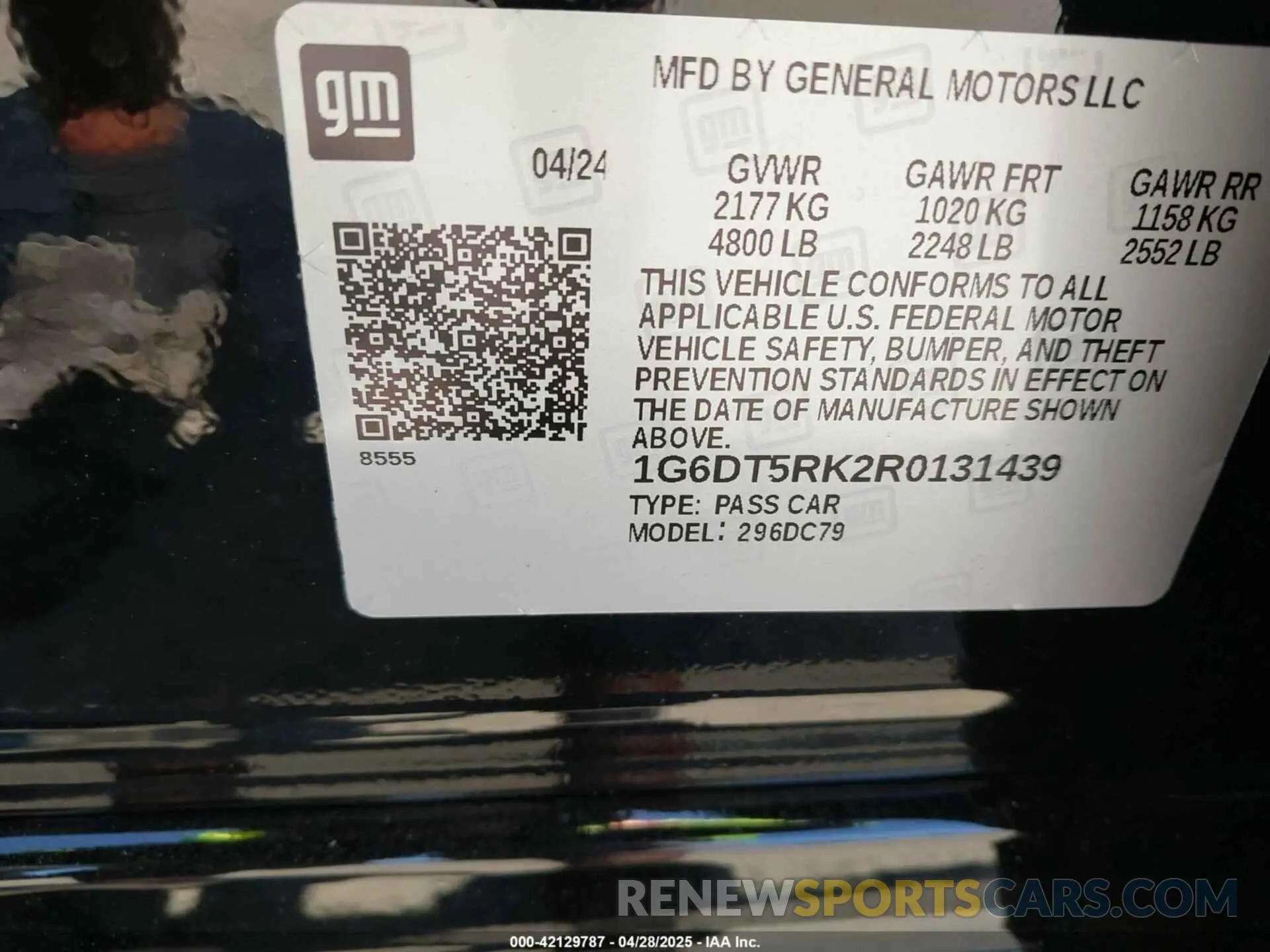 9 Photograph of a damaged car 1G6DT5RK2R0131439 CADILLAC CT5 2024