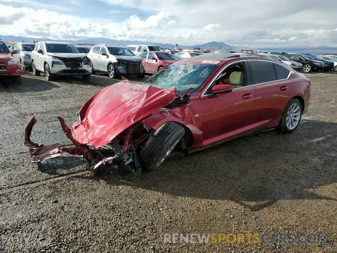 1 Фотография поврежденного автомобиля 1G6DW5RKXR0123595 CADILLAC CT5 2024