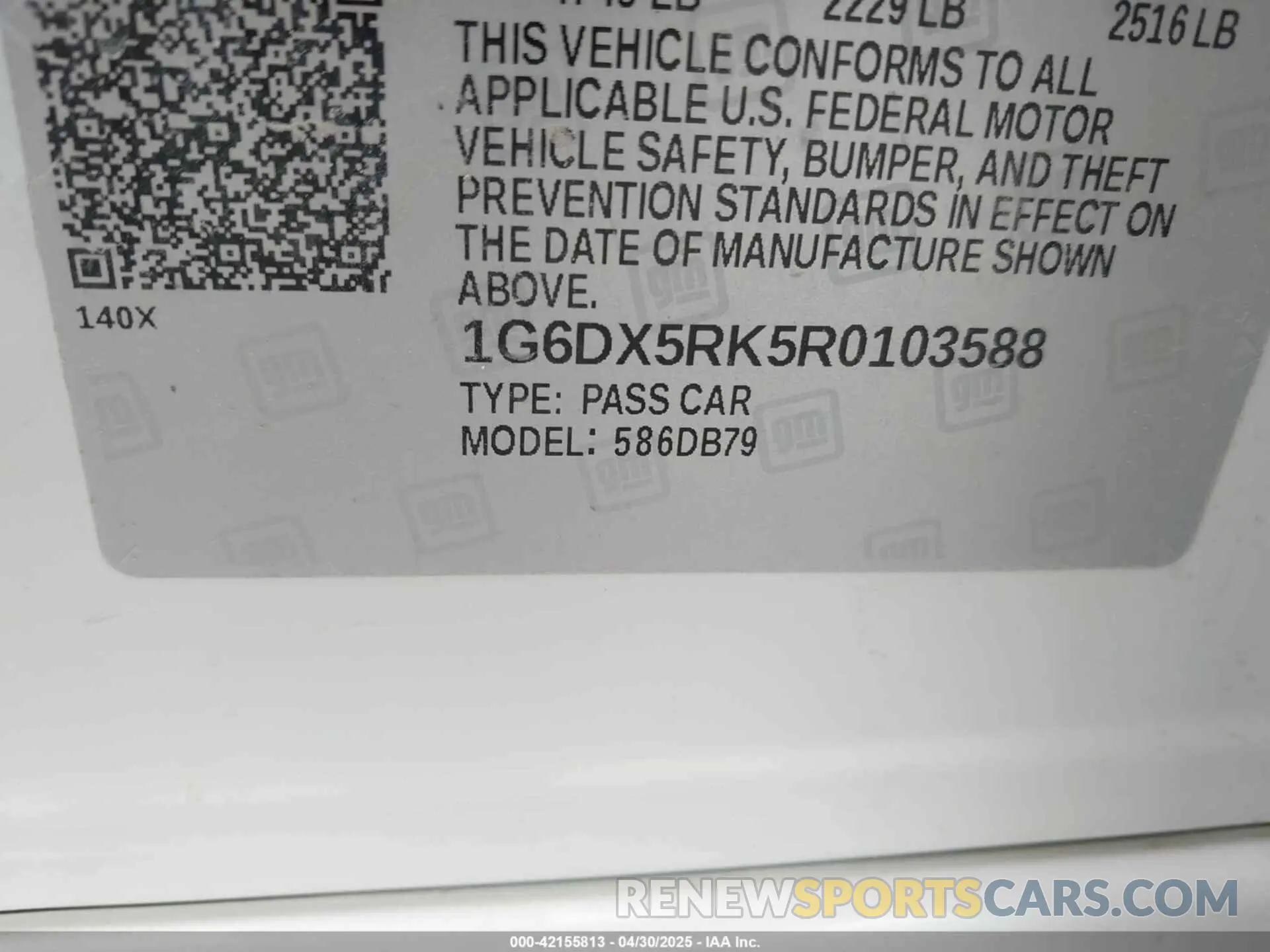 9 Фотография поврежденного автомобиля 1G6DX5RK5R0103588 CADILLAC CT5 2024