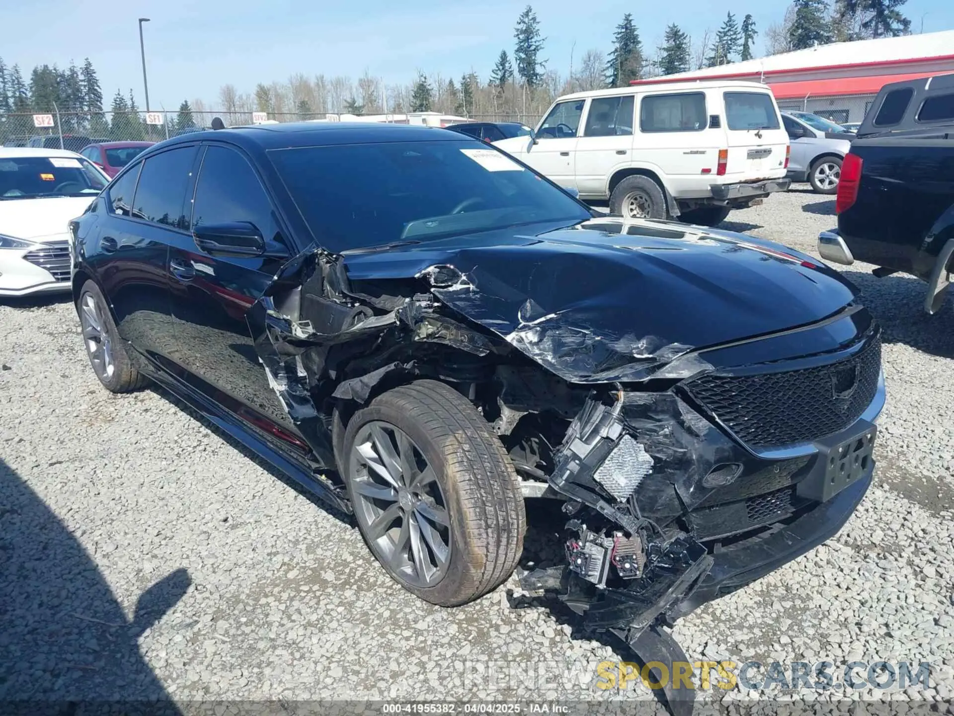 1 Photograph of a damaged car 1G6DP5RK0S0109112 CADILLAC CT5 2025