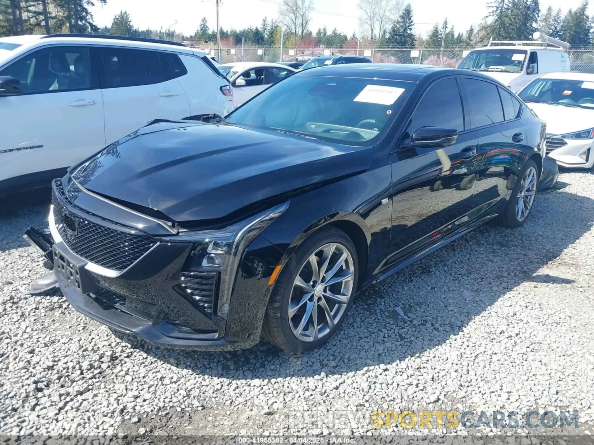 2 Photograph of a damaged car 1G6DP5RK0S0109112 CADILLAC CT5 2025