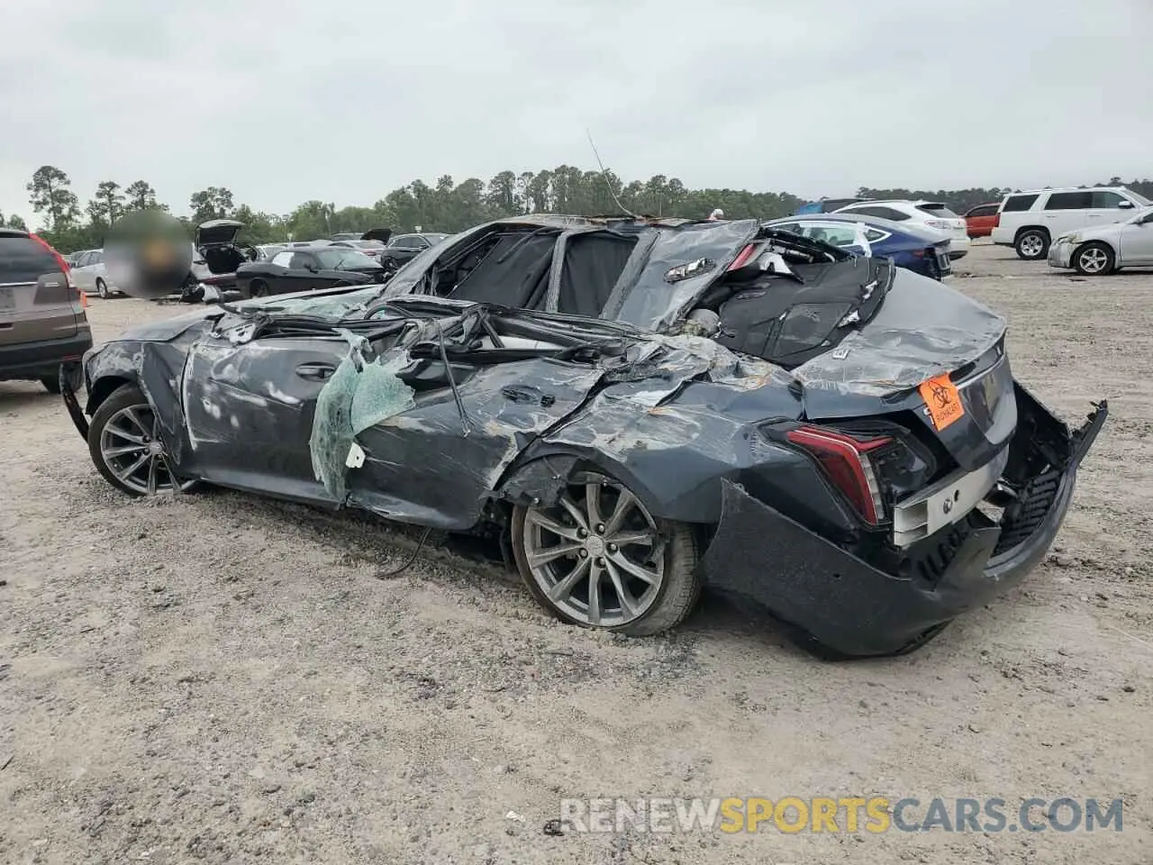 2 Photograph of a damaged car 1G6DP5RK6S0115710 CADILLAC CT5 2025