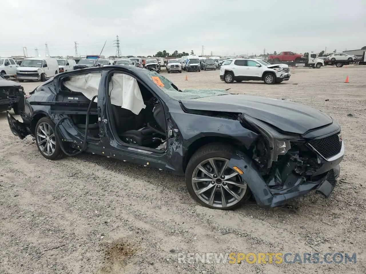 4 Photograph of a damaged car 1G6DP5RK6S0115710 CADILLAC CT5 2025
