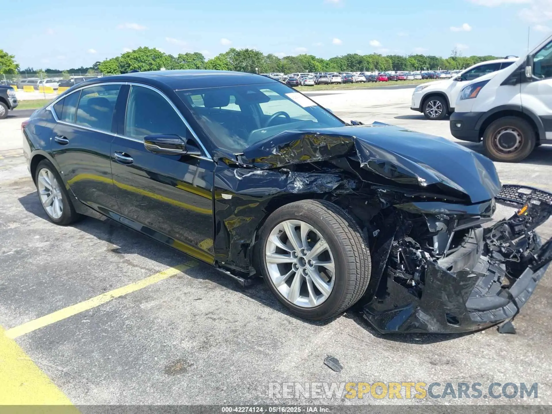 1 Photograph of a damaged car 1G6DS5RK4S0109208 CADILLAC CT5 2025