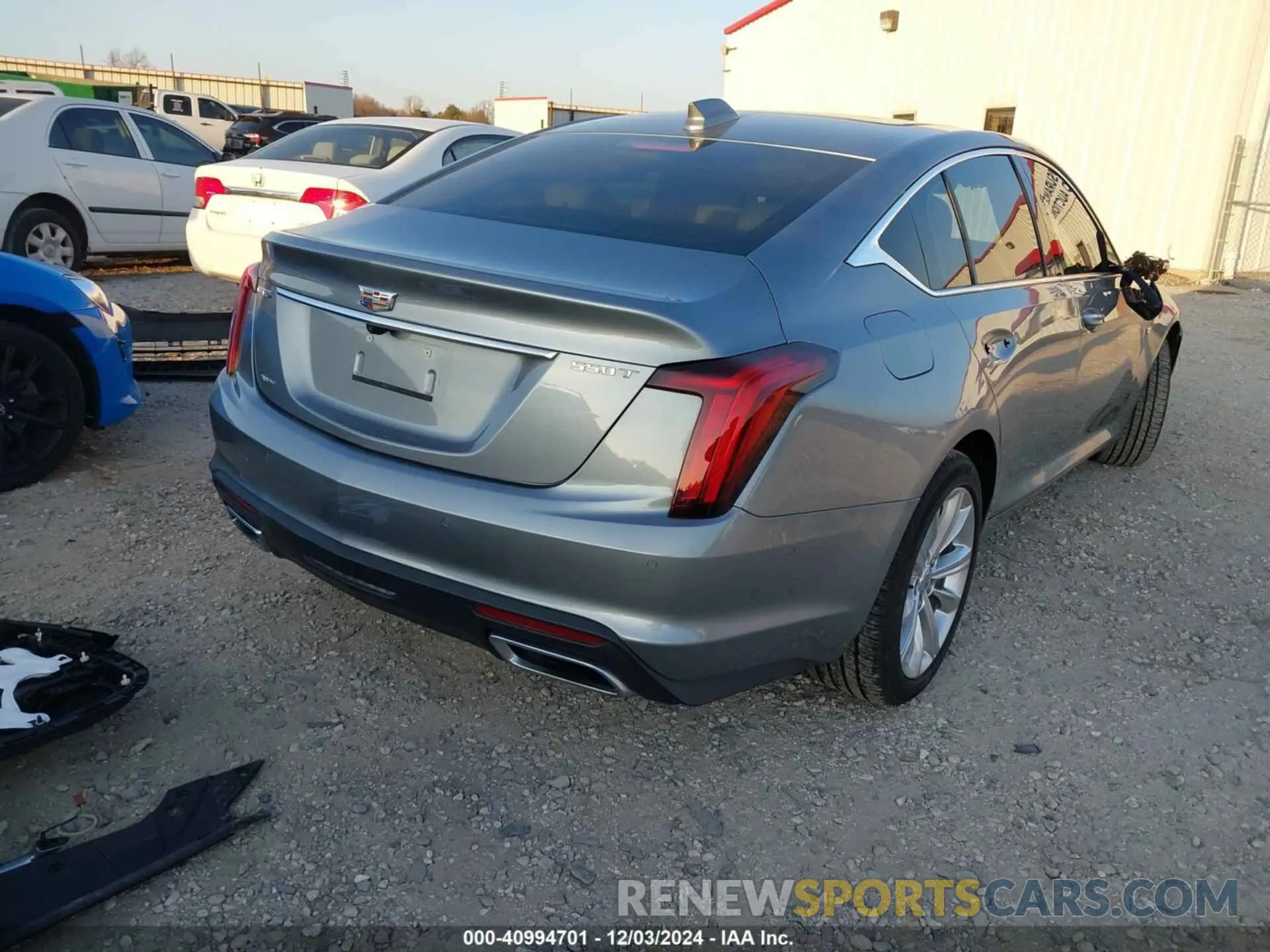 4 Photograph of a damaged car 1G6DS5RW8S0101910 CADILLAC CT5 2025