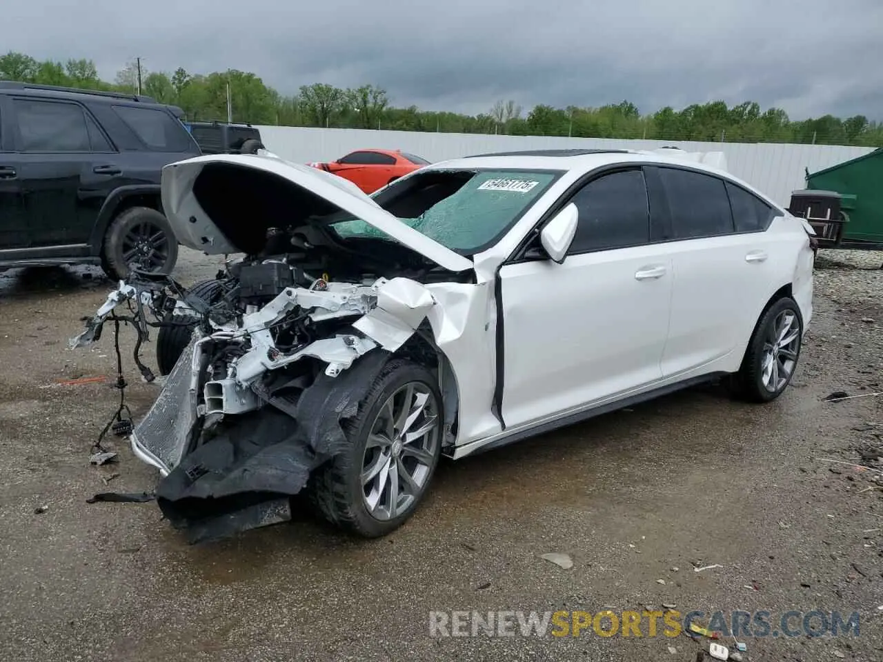1 Photograph of a damaged car 1G6DU5RK7S0101632 CADILLAC CT5 2025