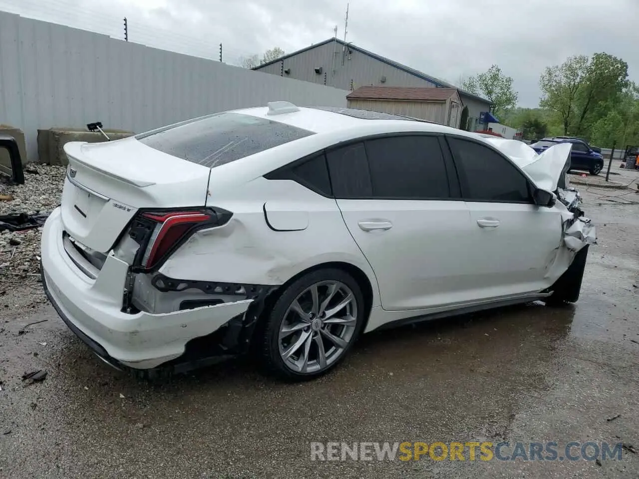 3 Photograph of a damaged car 1G6DU5RK7S0101632 CADILLAC CT5 2025