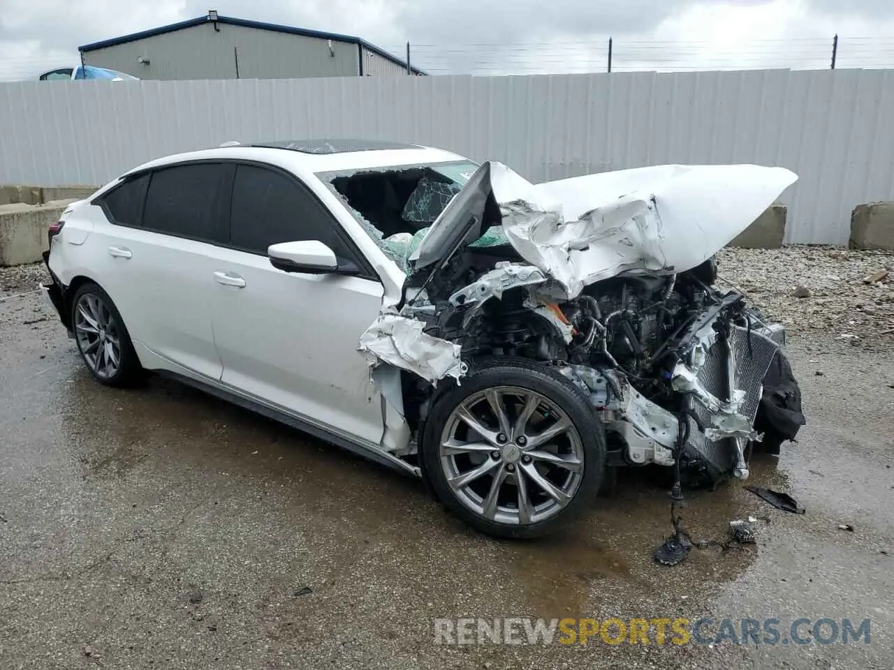 4 Photograph of a damaged car 1G6DU5RK7S0101632 CADILLAC CT5 2025