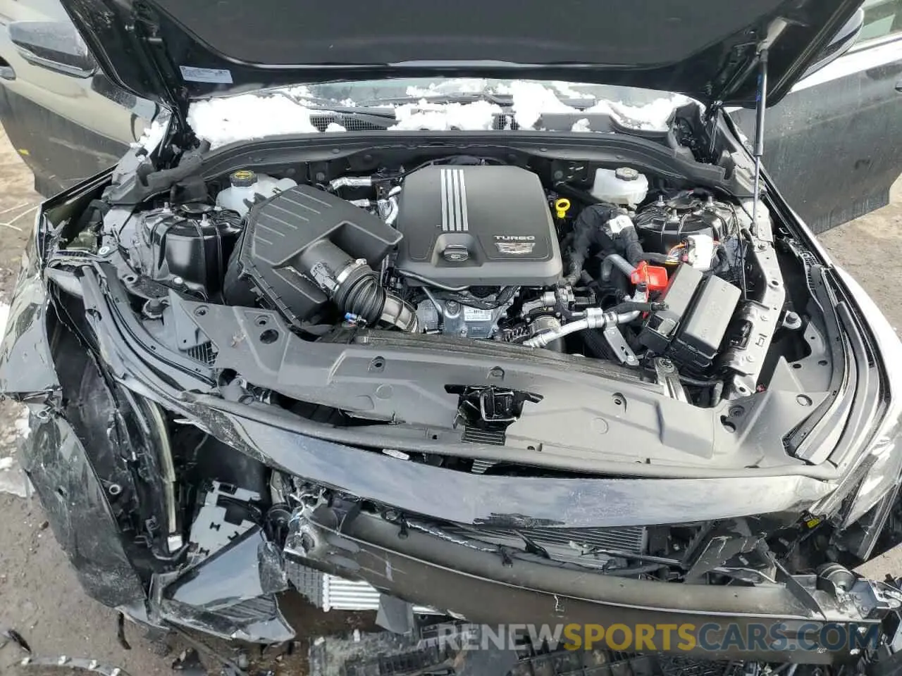 11 Photograph of a damaged car 1G6DU5RKXS0113984 CADILLAC CT5 2025