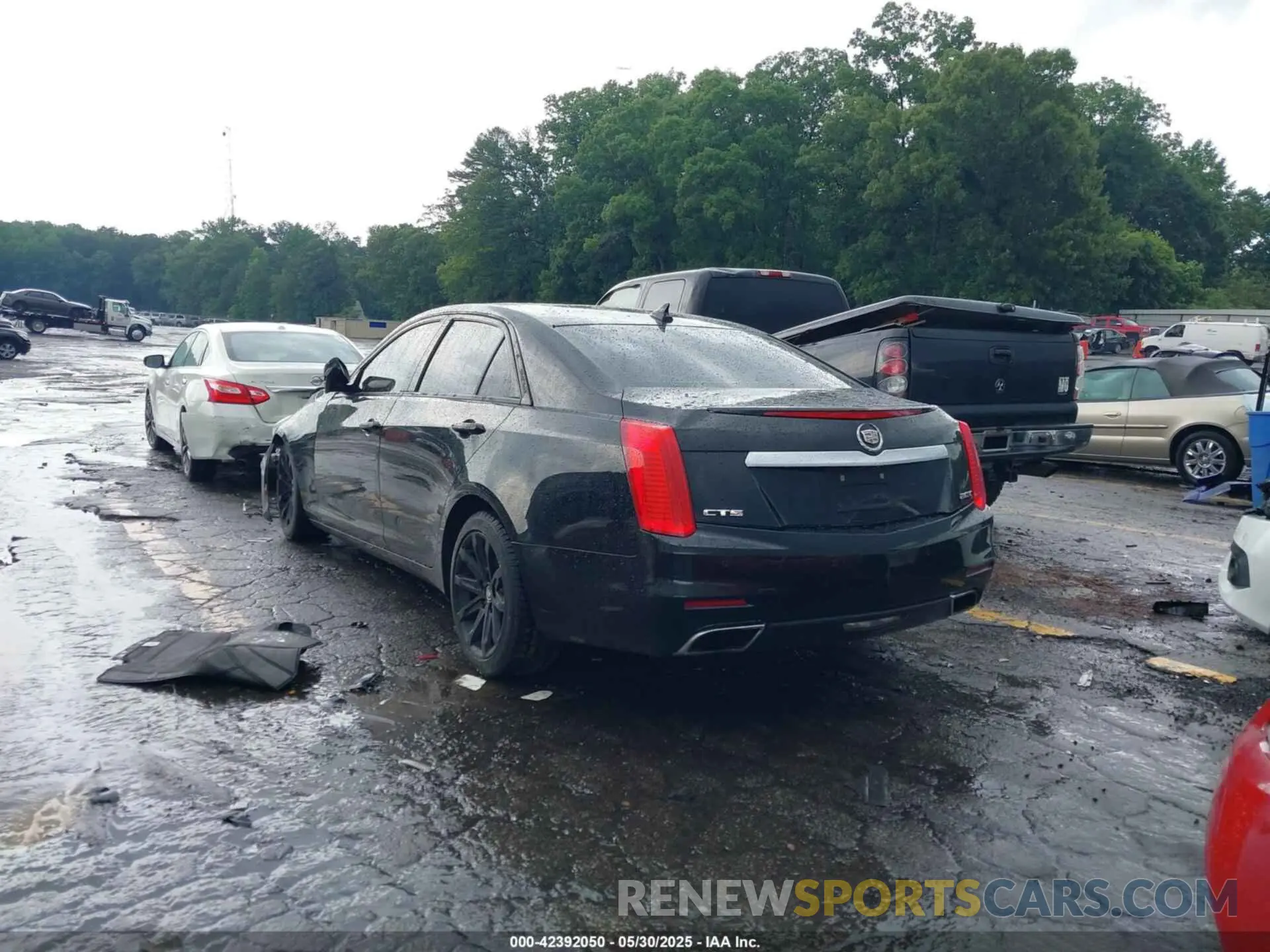 3 Photograph of a damaged car 1G6D25R60N0860474 CADILLAC CT5-V 2022