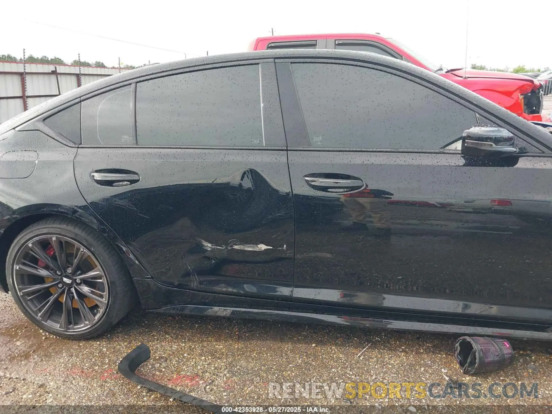 13 Photograph of a damaged car 1G6D35R60N0810445 CADILLAC CT5-V 2022