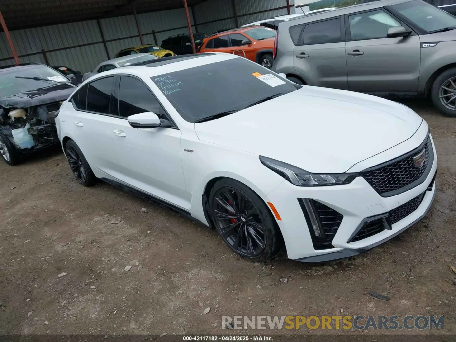 1 Фотография поврежденного автомобиля 1G6DY5R61P0810684 CADILLAC CT5-V 2023
