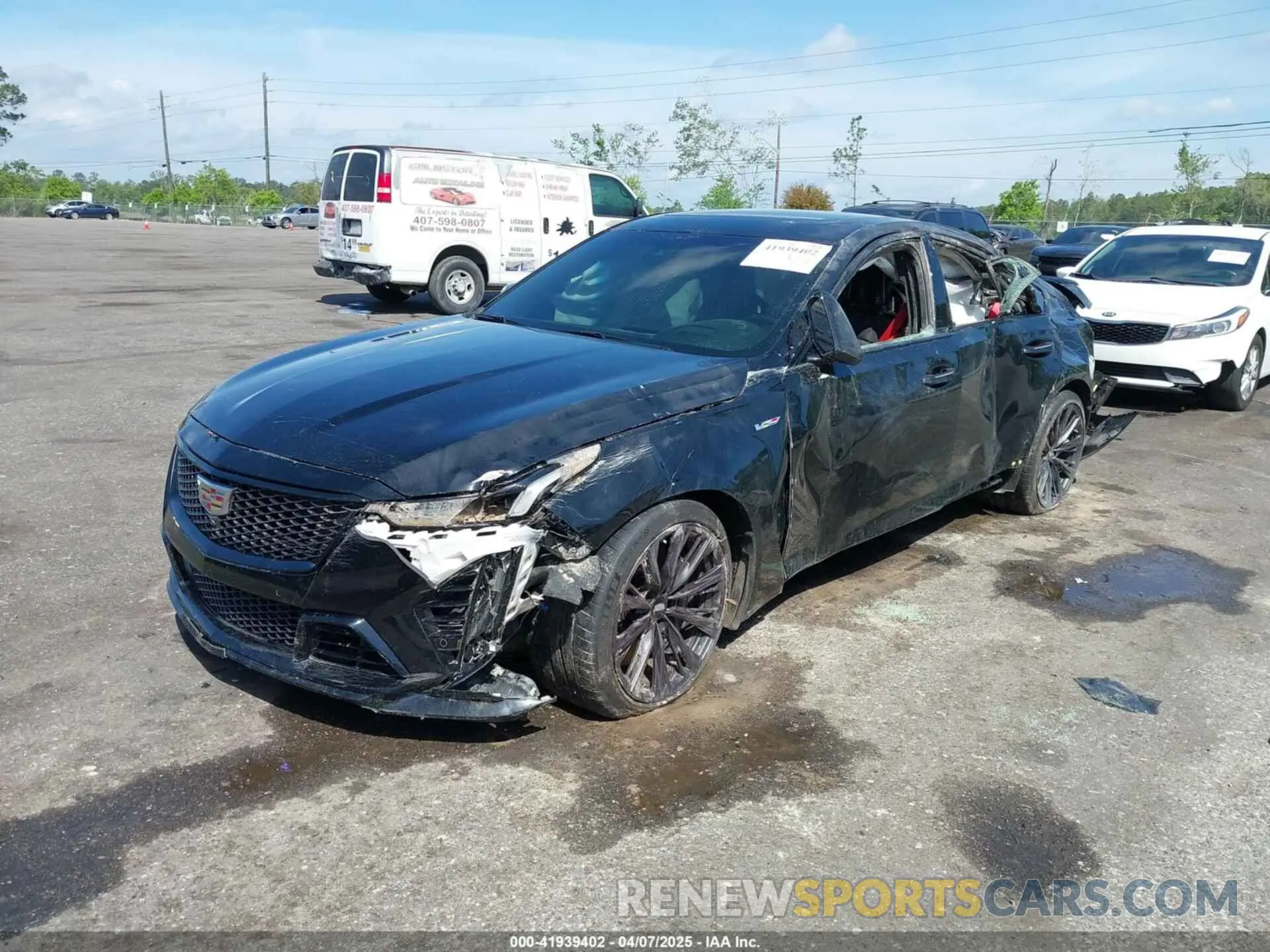 2 Фотография поврежденного автомобиля 1G6DY5R69P0810643 CADILLAC CT5-V 2023