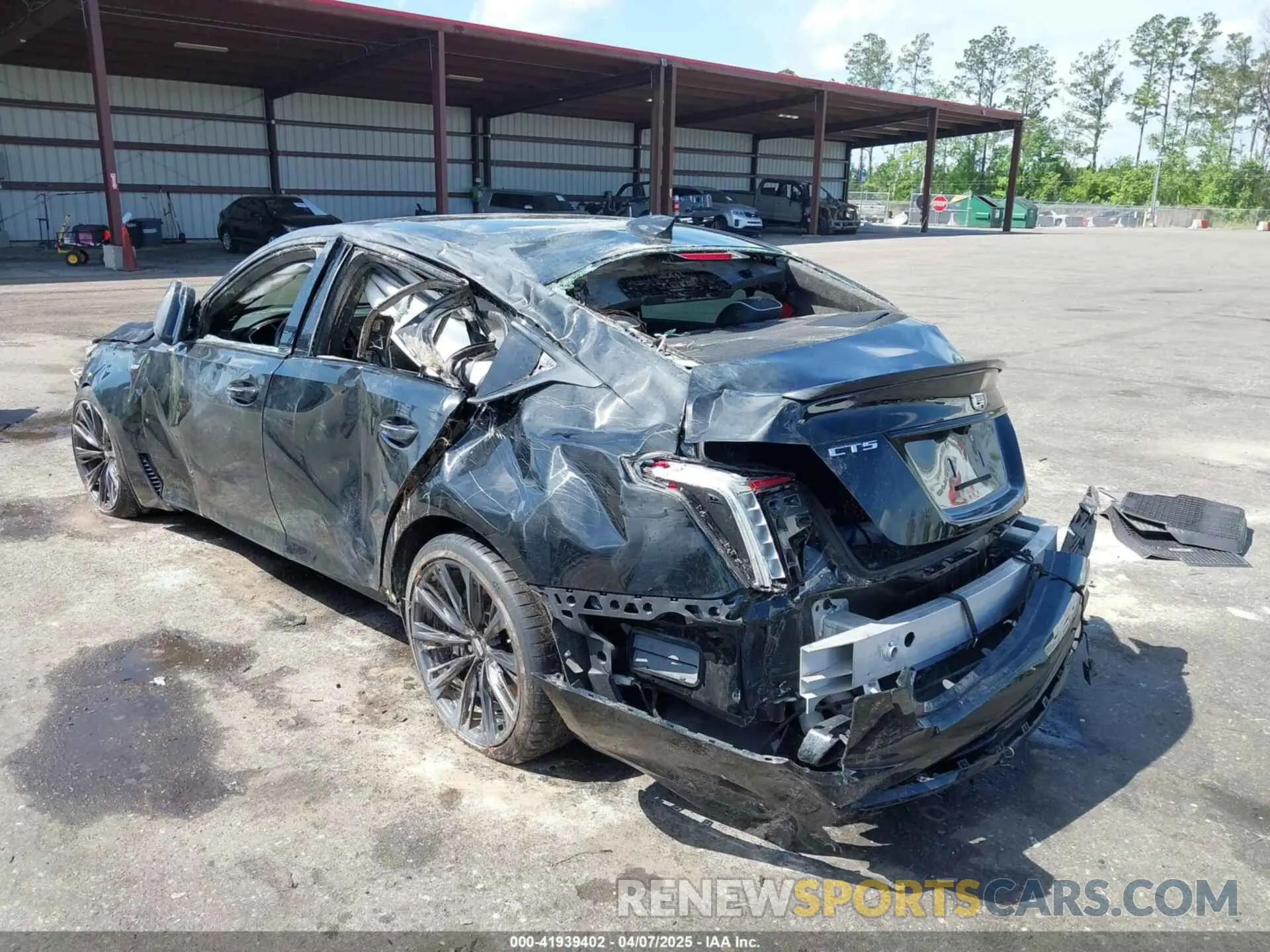3 Фотография поврежденного автомобиля 1G6DY5R69P0810643 CADILLAC CT5-V 2023