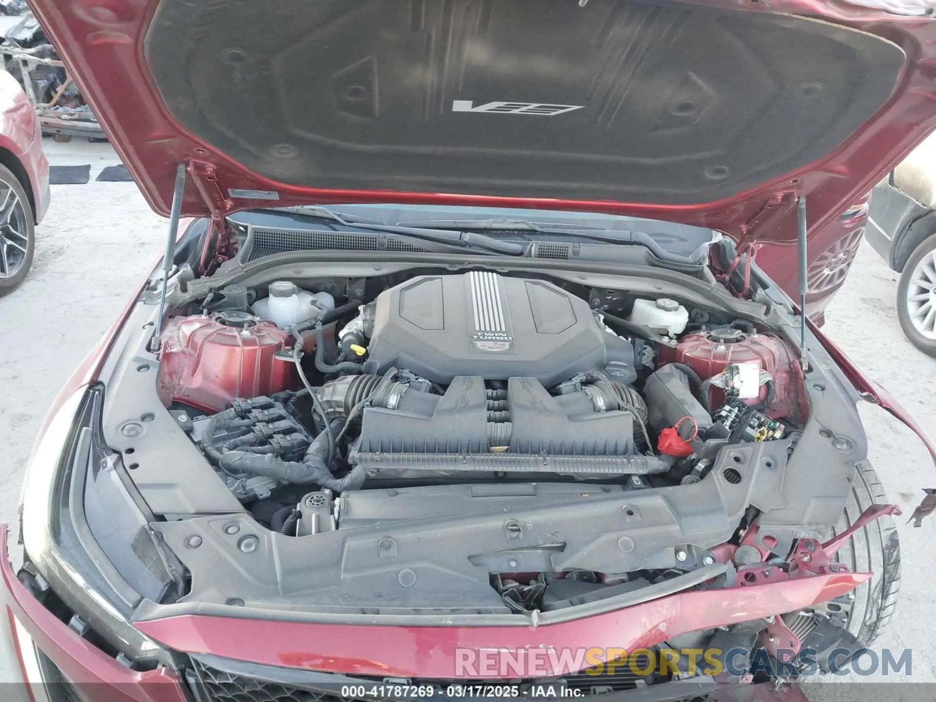 10 Photograph of a damaged car 1G6DR5RW9R0126496 CADILLAC CT5-V 2024