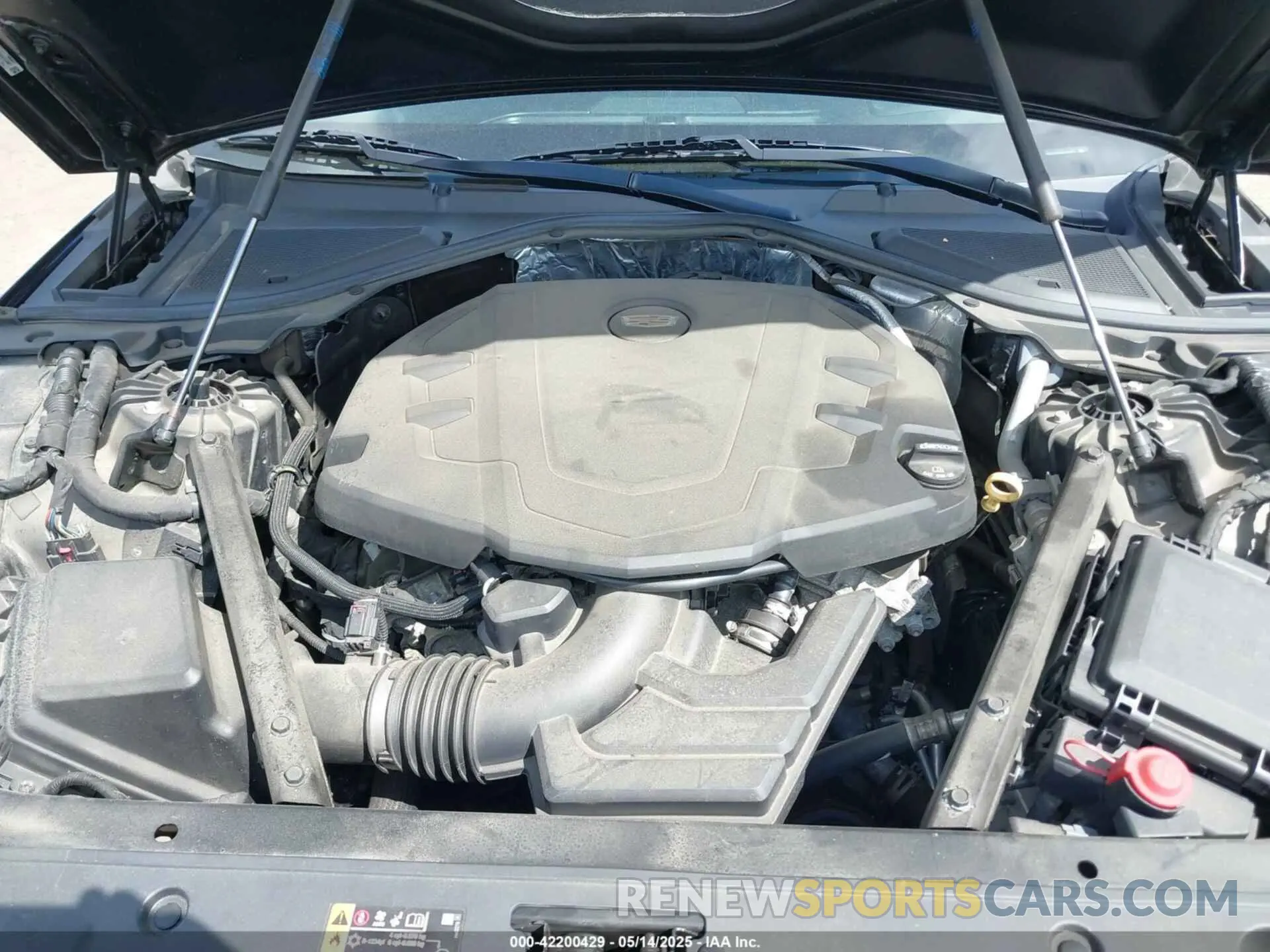 10 Фотография поврежденного автомобиля 1G6KD5RS3KU123885 CADILLAC CT6 2019