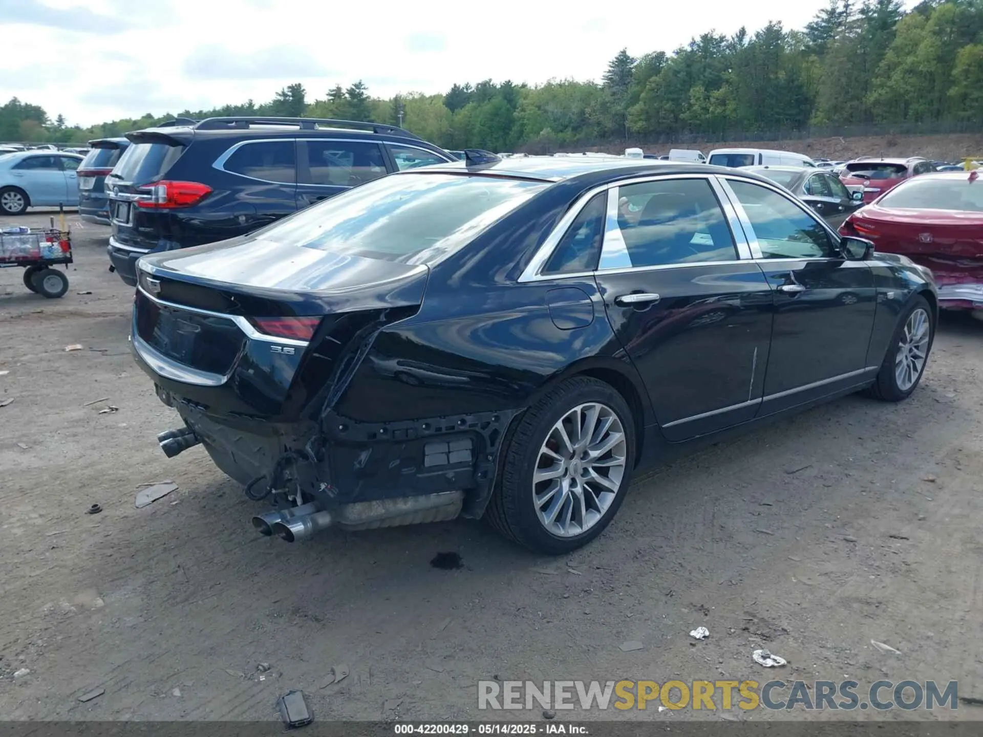 4 Фотография поврежденного автомобиля 1G6KD5RS3KU123885 CADILLAC CT6 2019