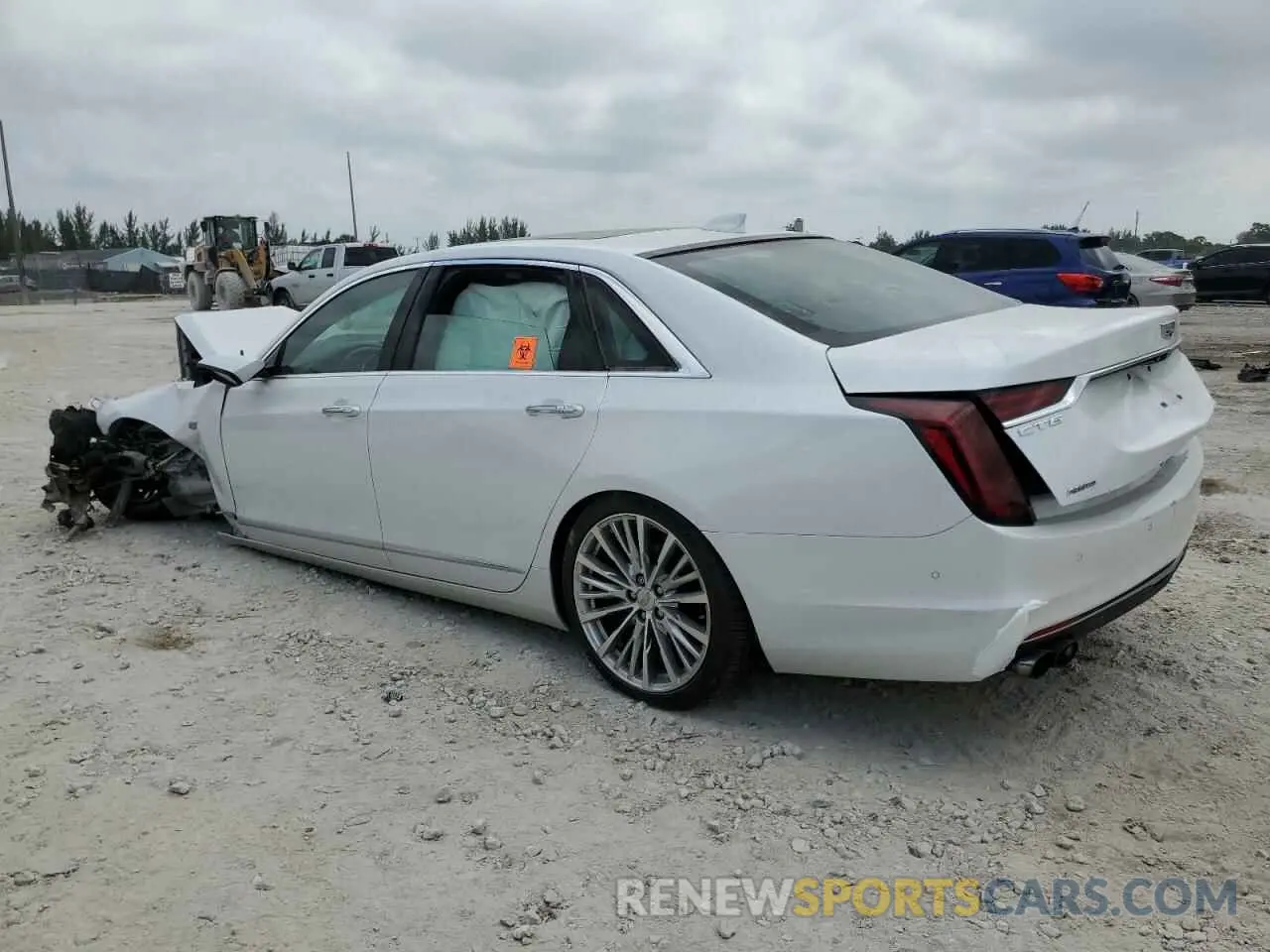2 Photograph of a damaged car 1G6KD5RS8KU138298 CADILLAC CT6 2019