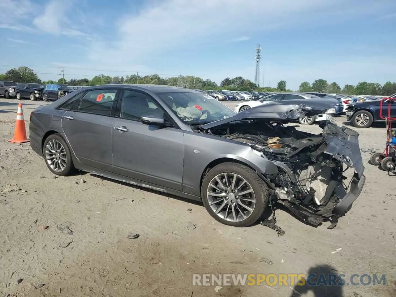4 Фотография поврежденного автомобиля 1G6KN5R65KU119434 CADILLAC CT6 2019