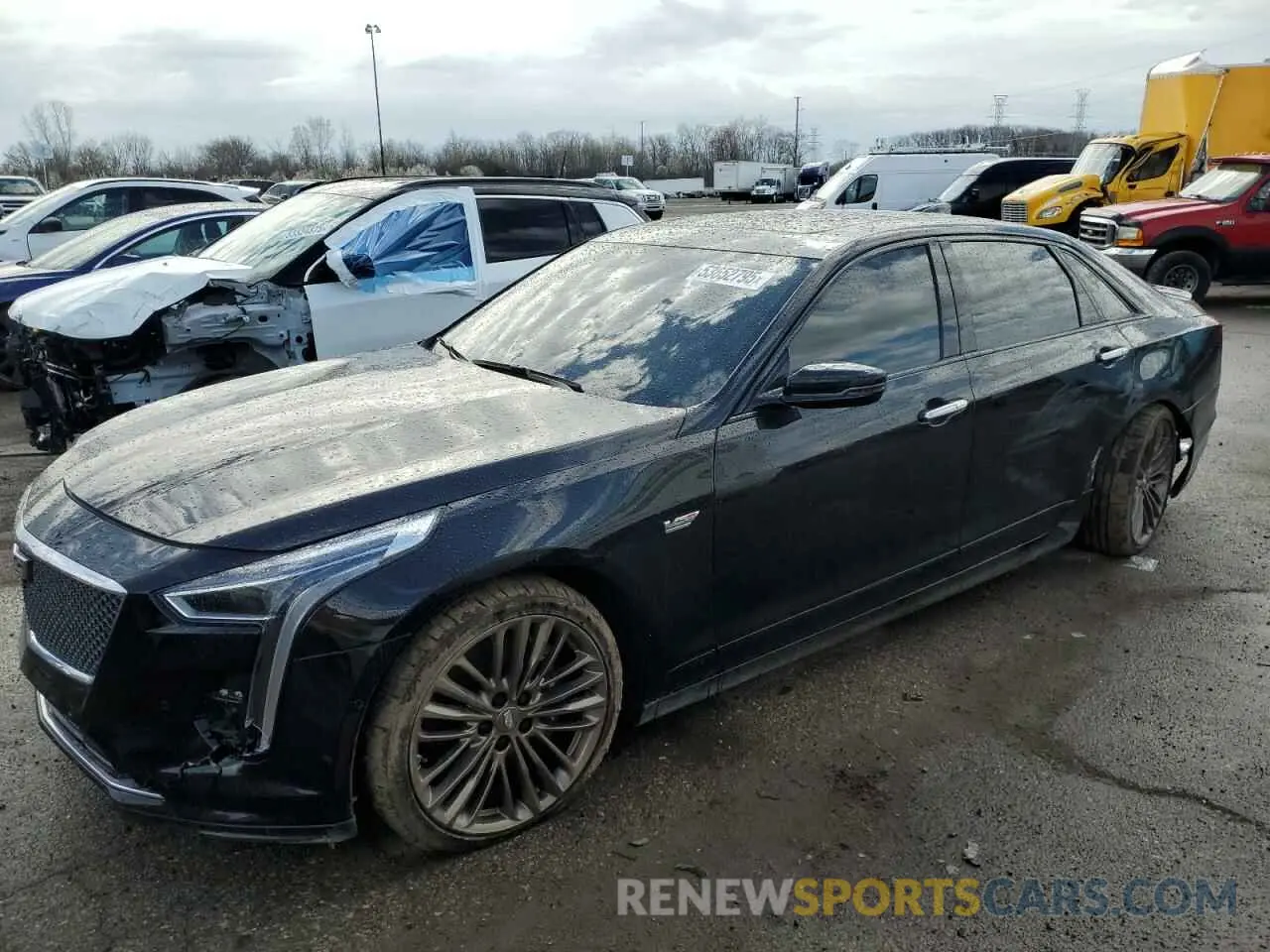 1 Photograph of a damaged car 1G6KW5RJ0LU102978 CADILLAC CT6 2020