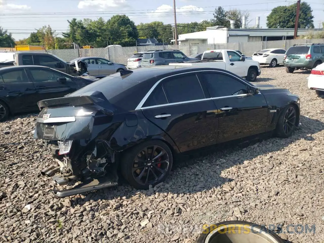 3 Фотография поврежденного автомобиля 1G6A15S69K0132860 CADILLAC CTS 2019