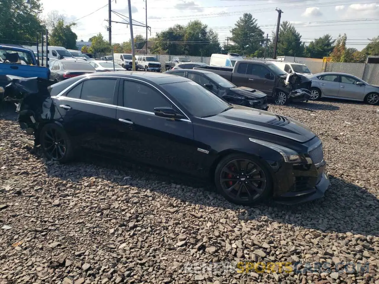 4 Фотография поврежденного автомобиля 1G6A15S69K0132860 CADILLAC CTS 2019