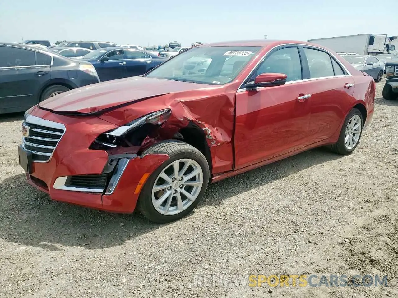 1 Фотография поврежденного автомобиля 1G6AP5SXXK0109868 CADILLAC CTS 2019