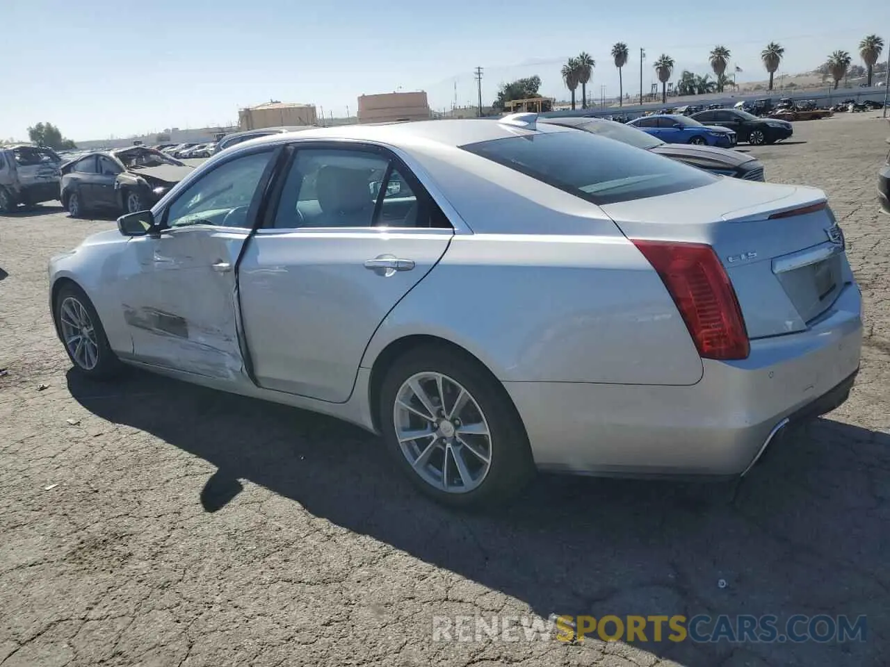 2 Photograph of a damaged car 1G6AR5SS2K0100550 CADILLAC CTS 2019